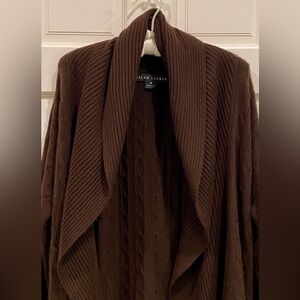Dark Brown Cashmere Luxurious Wrap
